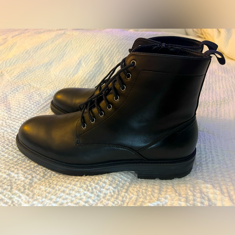 Men’s Calvin Klein Leather Boots 12
